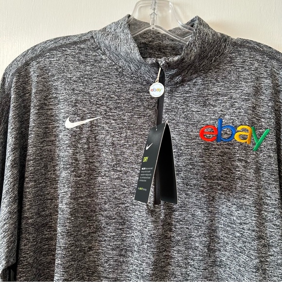 ebay swag nike DRI-FIT half zip running shirt NWT never worn XXL - Picture 2 of 9